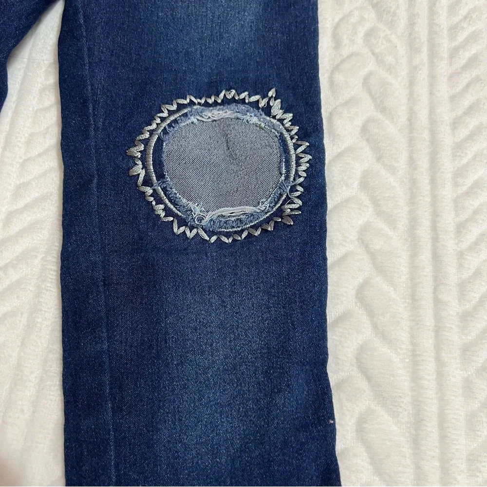 💗 D’RYSA‎ - Girls Denim Jeans w/ Patches